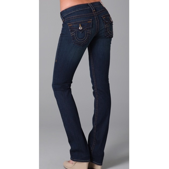 True Religion Billy Straight Leg Jeans Size 28 - Picture 2 of 8